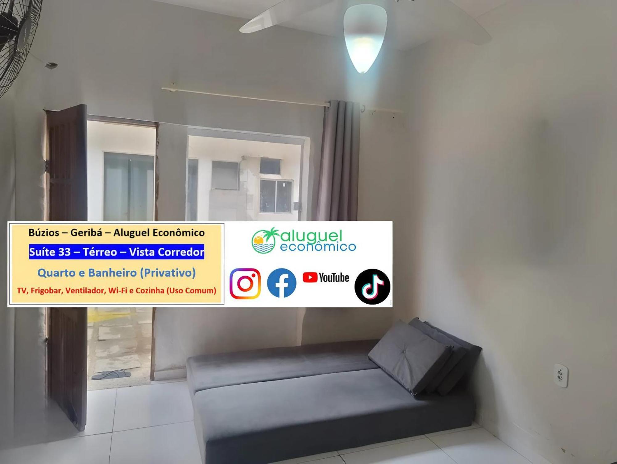 Buzios - Geriba - Suites - Aluguel Economico المظهر الخارجي الصورة